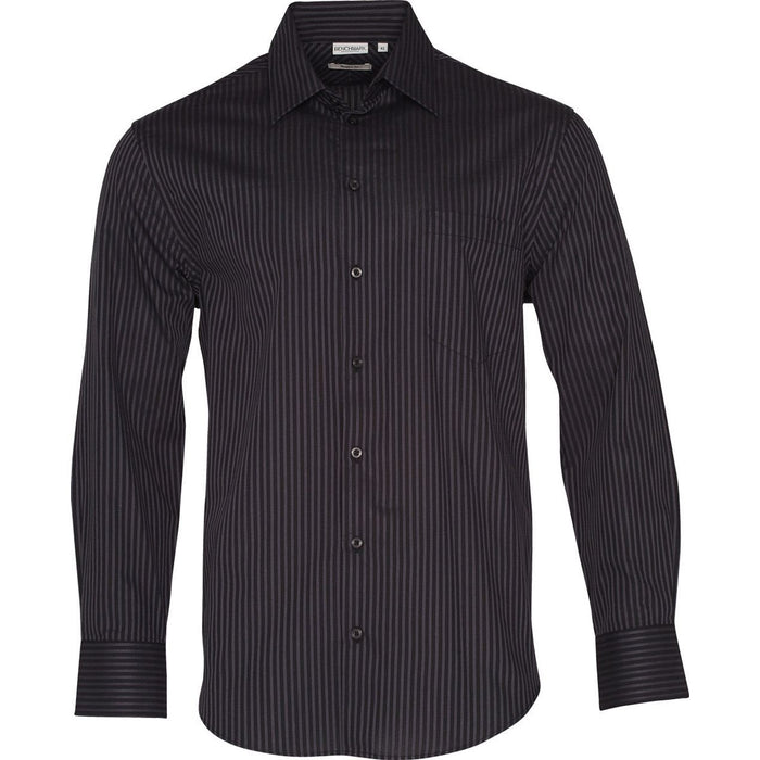 Dobby Stripe Long Sleeve Shirt - available in ladies and mens