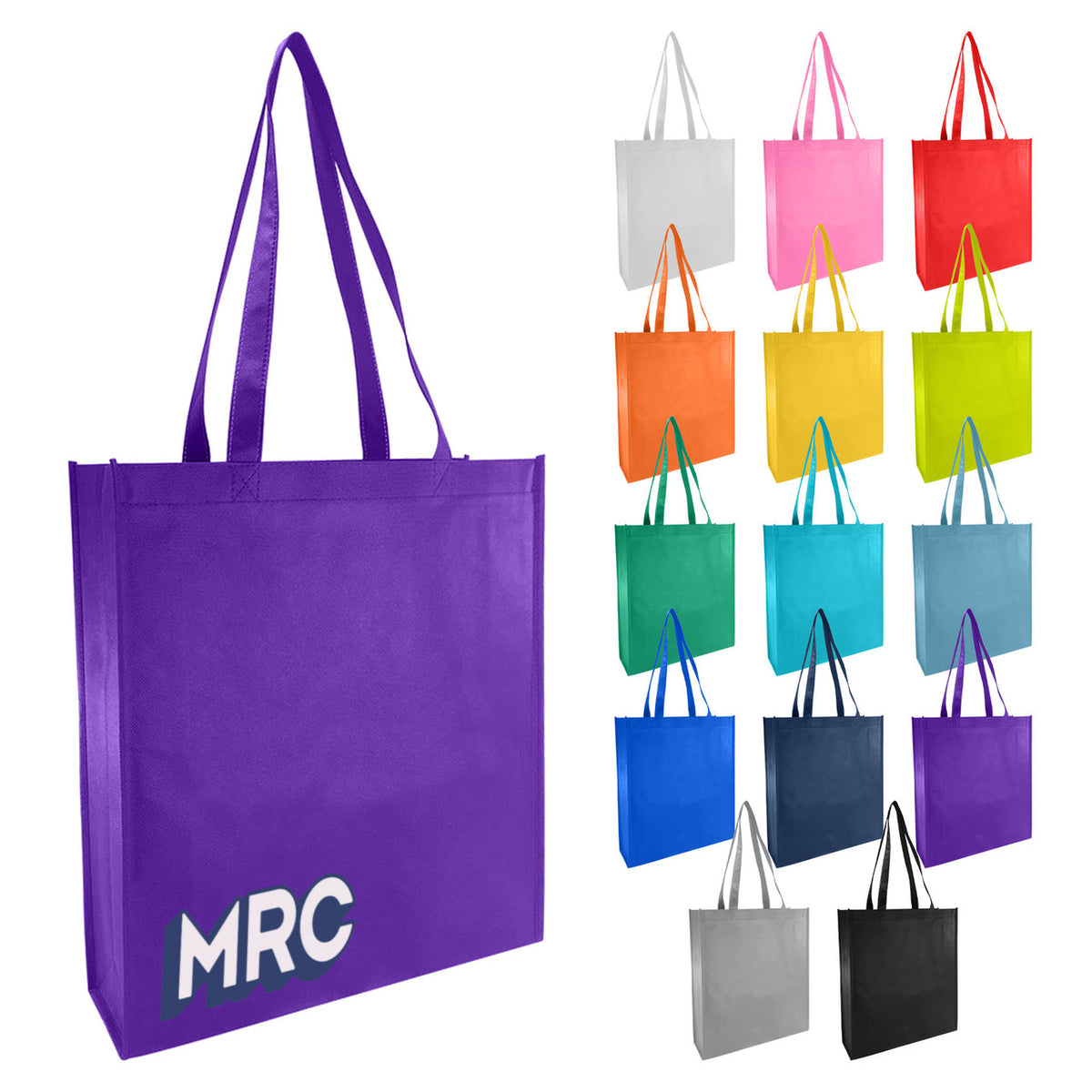Non Woven Bag With Large Gusset Customisable Promotional Tote Bag