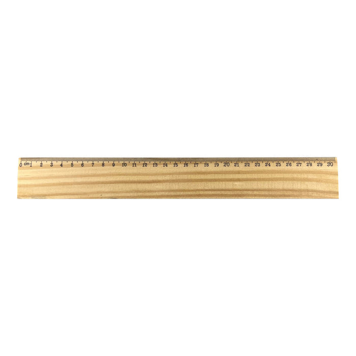 Wood Ruler 30cm