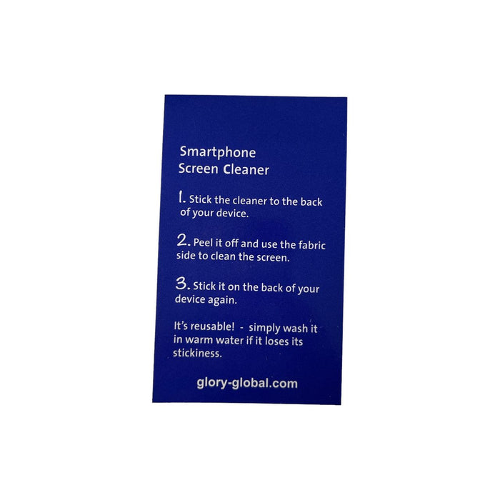 Microfibre Sticky Screen Cleaner With Backing Card - Custom Promotional Product