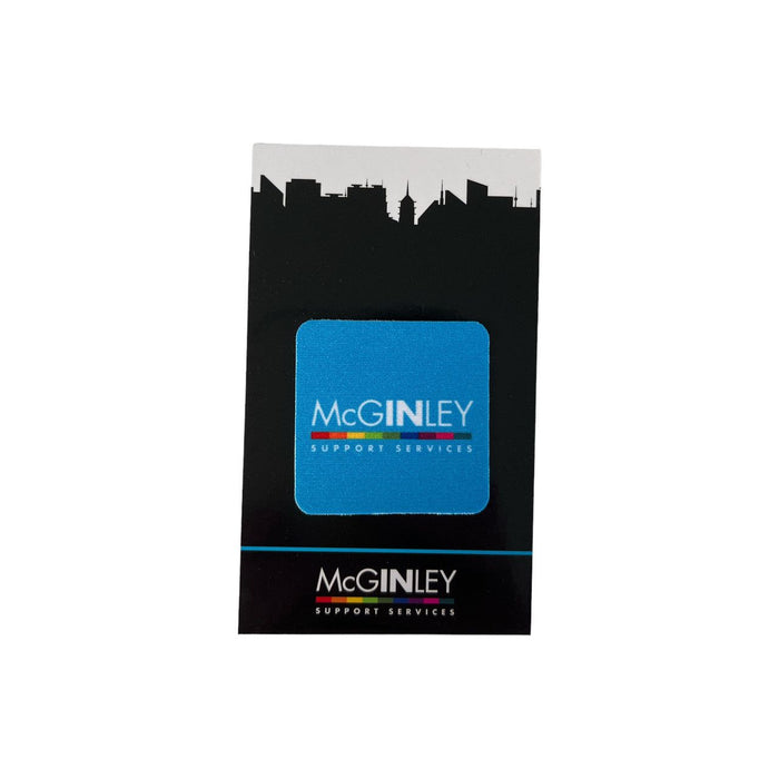 Microfibre Sticky Screen Cleaner With Backing Card - Custom Promotional Product