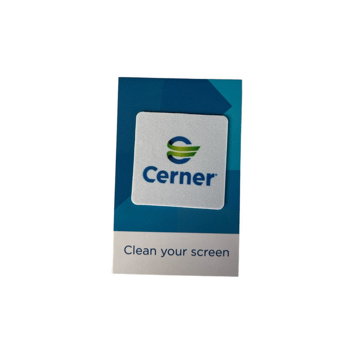 Microfibre Sticky Screen Cleaner With Backing Card - Custom Promotional Product