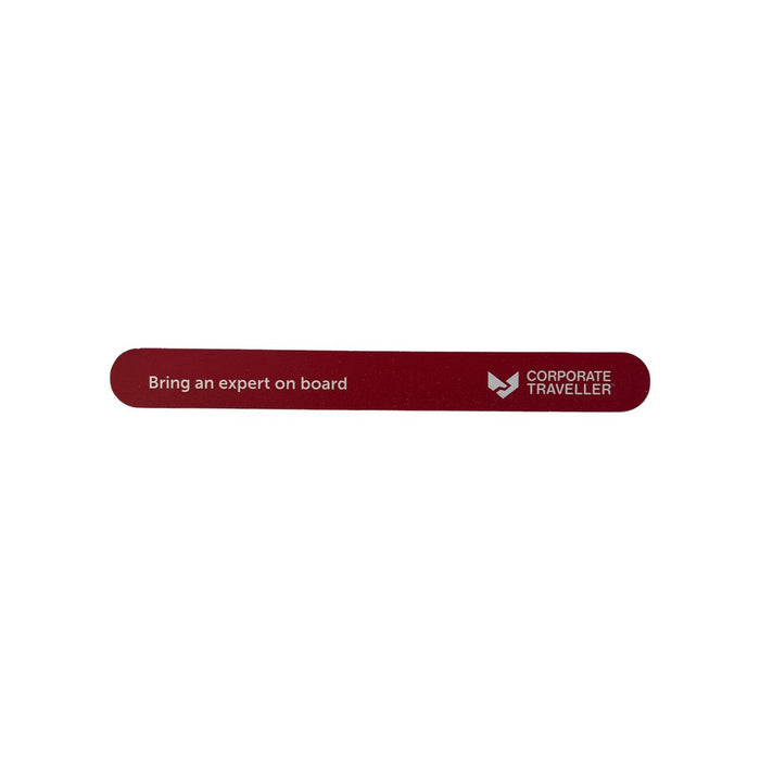 Branded Emery Nail File - Custom Promotional Product