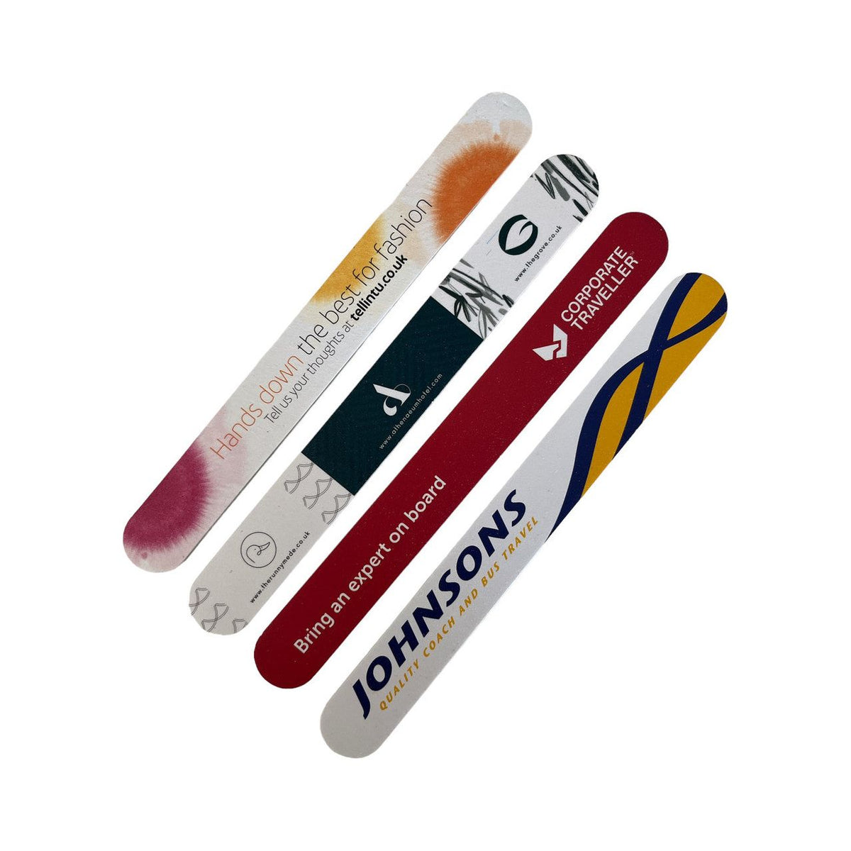 Branded Emery Nail File Promo Punks