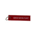 Logo Branded Remove Before Flight Key Chain - Custom Promotional Product