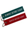 Logo Branded Remove Before Flight Key Chain - Custom Promotional Product