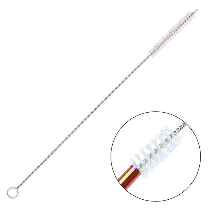 STAINLESS STEEL STRAW 6MM X 215MM