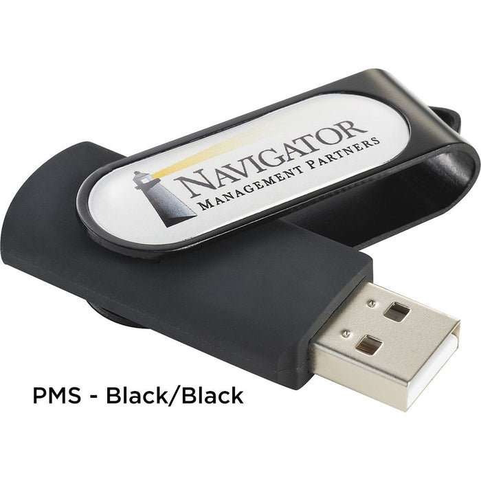 Rotate USB Flash Drive - Dome 4GB