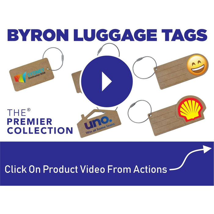 Byron Luggage Tag - House