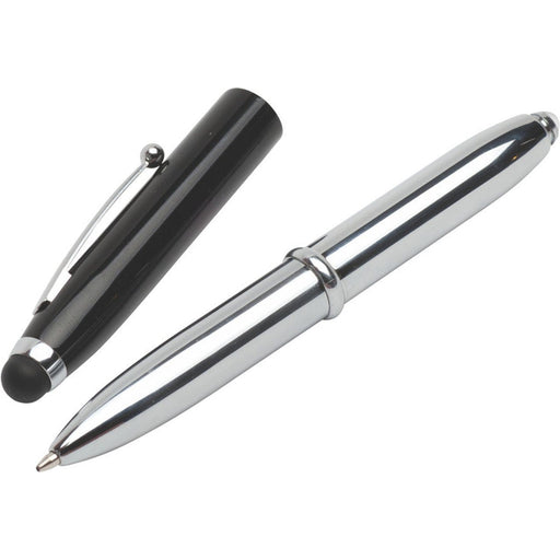 3-Way Stylus Pen & Torch See P45